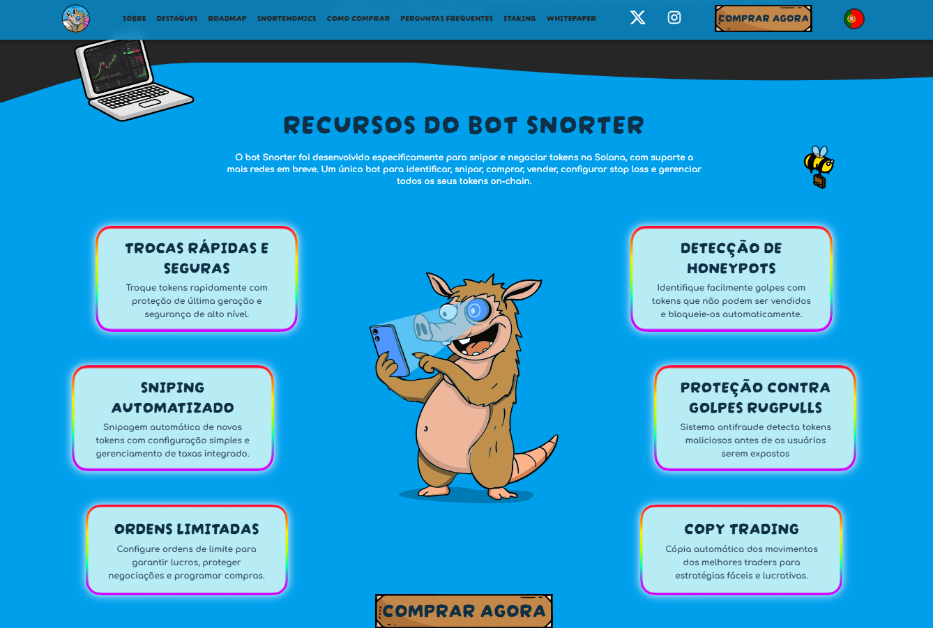 recursos do snorter