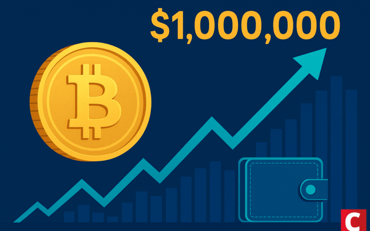 CEO da Coinbase acredita em BTC a US$ 1 milhão até 2030