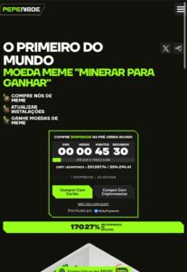 Comprar PepeNode na pré-venda com cripto