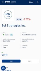 Ações de criptomoedas HODL