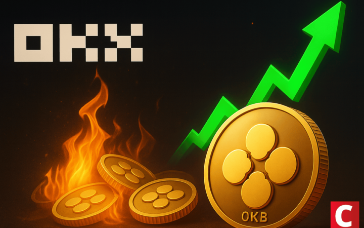 OKB dispara 170% após queima de 65 milhões de tokens