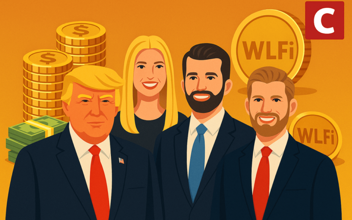 Família Trump vê fortuna crescer US$ 5 bilhões com token WLFI