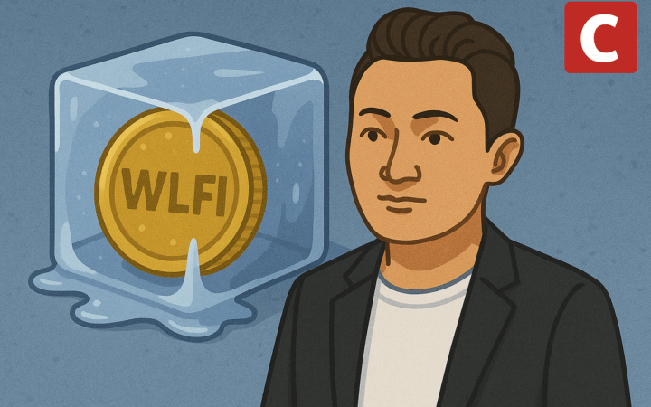 Justin Sun alega inocência após ter tokens WLFI congelados