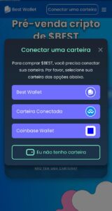 Conectar carteira cripto para comprar $BEST