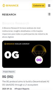 Utilize o Binance Research para encontrar listagens futuras na corretora