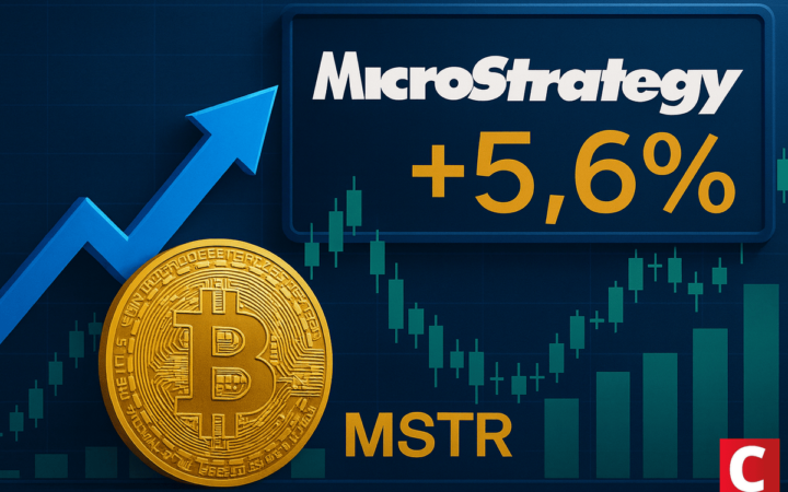 Ações da Strategy sobem após compra de 196 BTC por US$ 22,1 mi