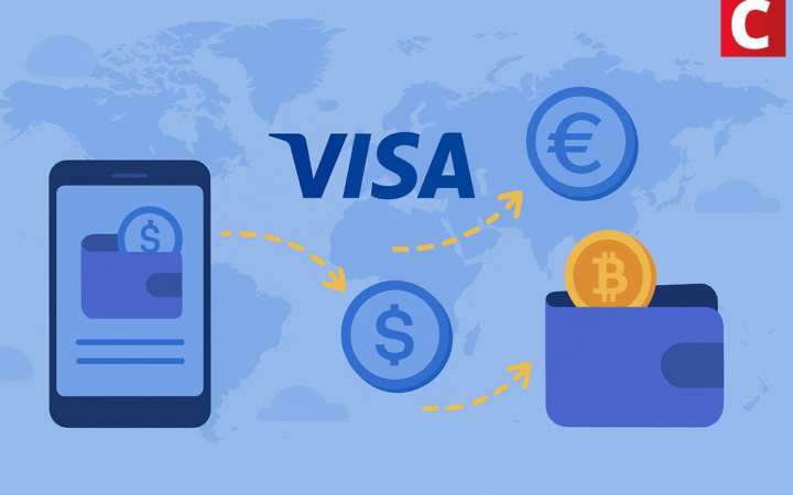 Visa inicia testes com stablecoins para pagamentos internacionais