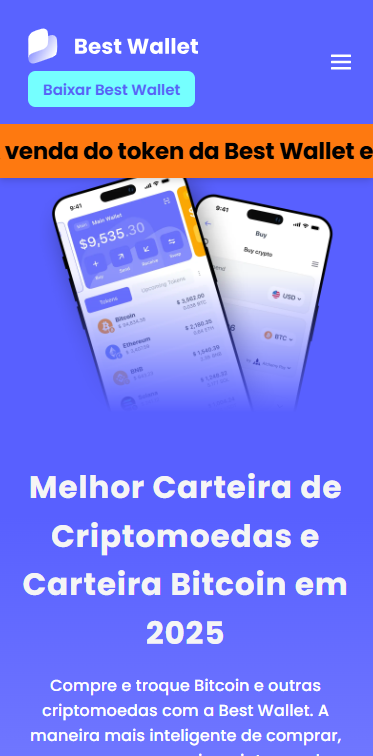 Best Wallet - Carteira de Criptomoedas Para Utilizar em Casas de Apostas Bitcoin com máxima segurança - Coinspeaker