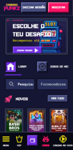 Casino sem KYC anónimo CasinoPunkz em Portugal