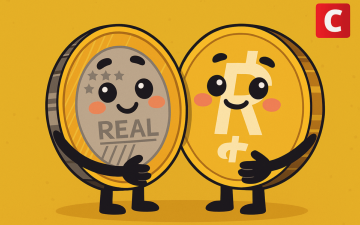 Crown lança stablecoin de real com lastro em títulos do governo