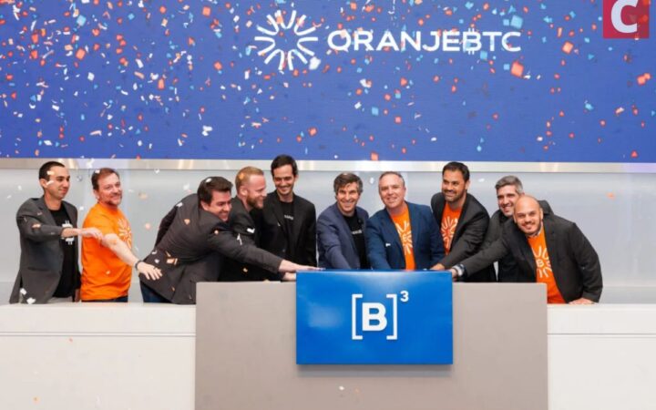 OranjeBTC cai 17% em semana de estreia