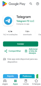 Descarregue o ficheiro para jogar em casinos do Telegram