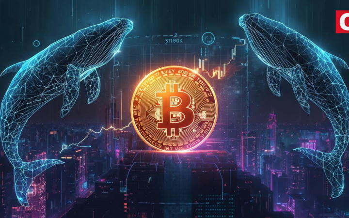 Bitcoin hoje a US$ 121 mil: analistas revelam estratégia de baleias para acumular BTC