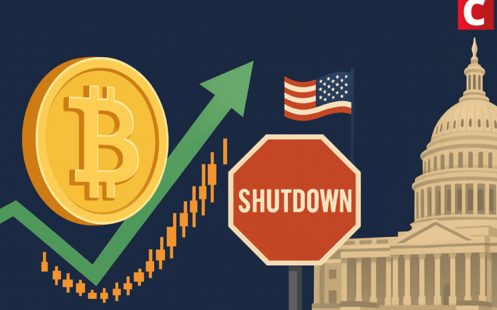 BTC ultrapassa US$ 121 mil e reacende otimismo em meio ao ‘shutdown’ nos EUA