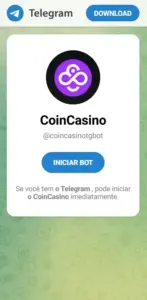 Escolha um casino Telegram e faças o registro