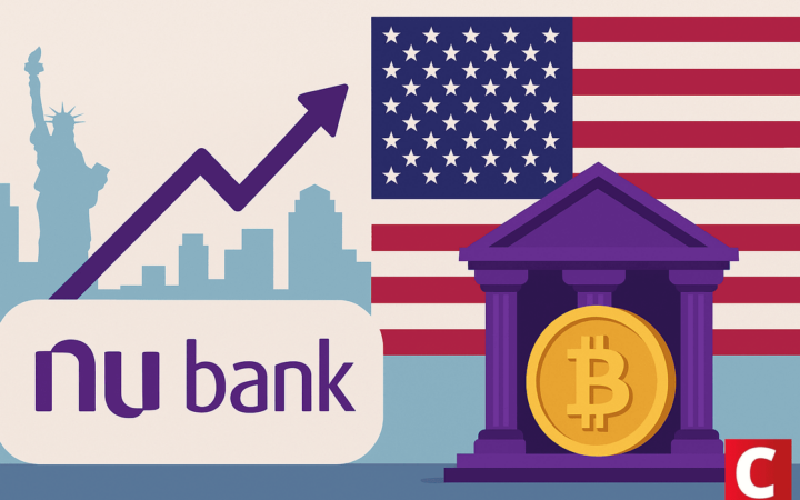 Nubank busca licença bancária nos EUA para avançar em cripto