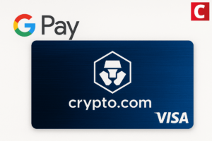 Crypto.com libera pagamentos via Google Pay para cartões Visa 