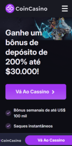 coincasino - casino internacional em Portugal