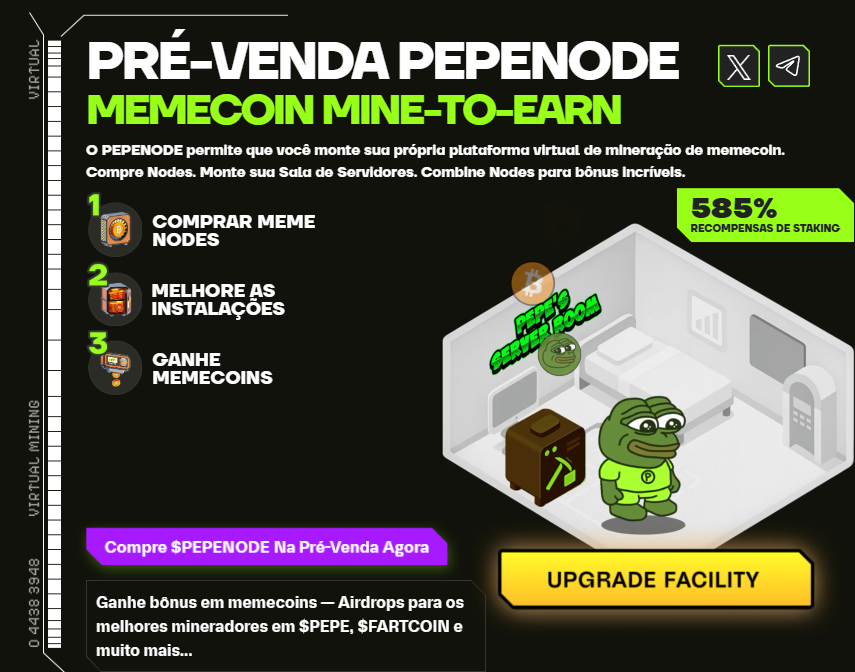 pré-venda pepenode