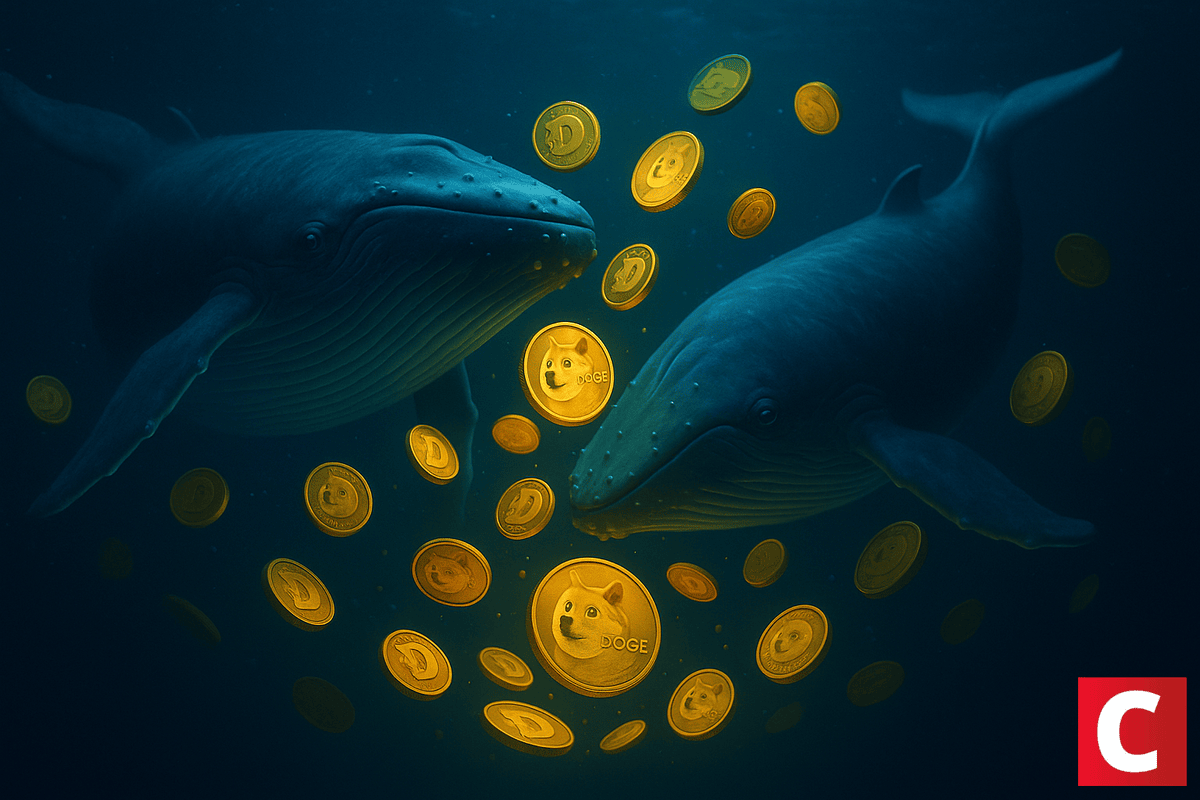 Dogecoin cai e baleias acumulam 480 milhões de tokens - Coinspeaker -  Notícias de criptomoedas em português