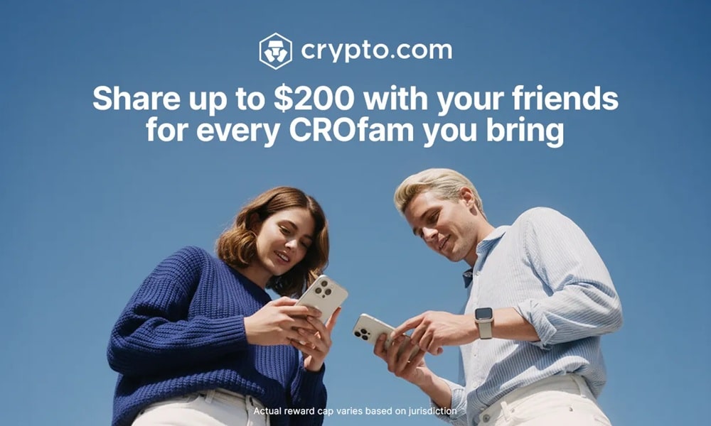 Recompensas e painel aprimorados no novo programa de indicação de Crypto.com