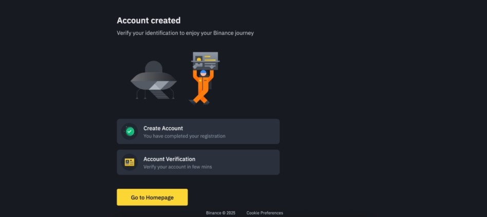 binance incelemesi- kimlik doğrulama