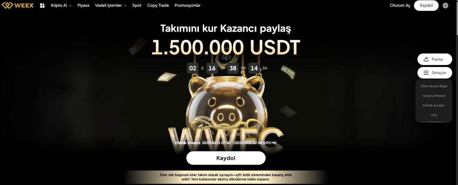 WEEX incelemesi ile platform hakkında kapsamlı bilgiler