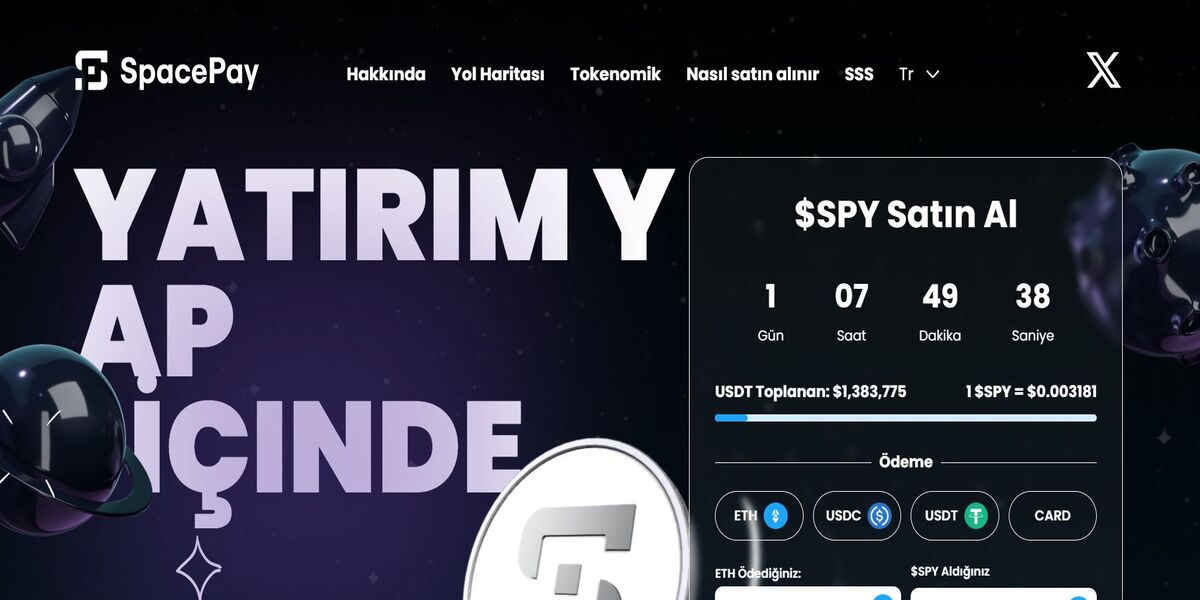 piyasaya yeni girecek coinler - spacepay