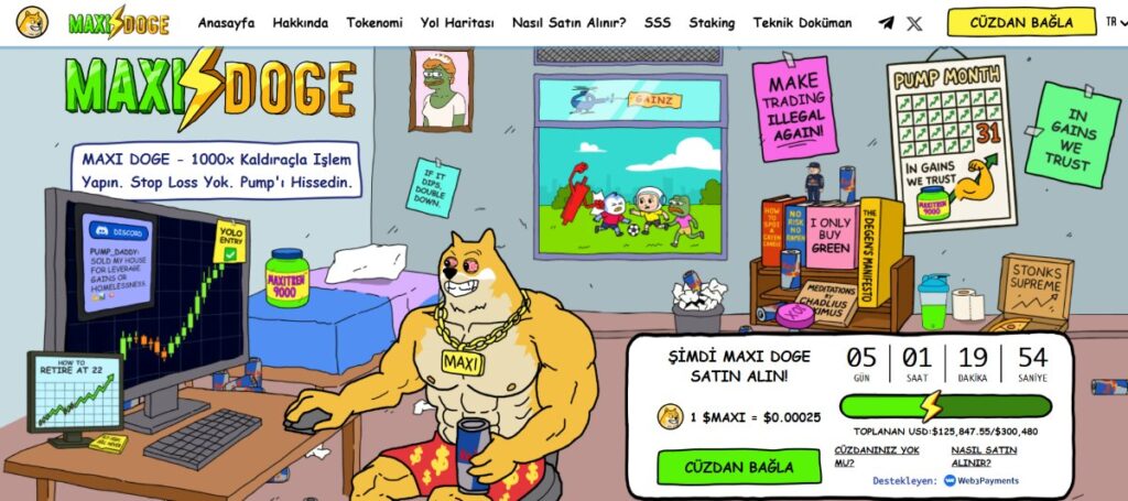 MAXI Token Satın Alın