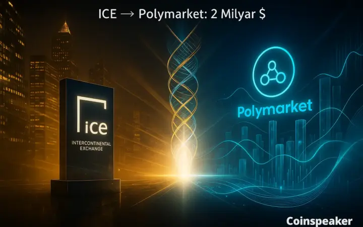 NYSE Sahibi ICE, Polymarket’e 2 Milyar Dolar Yatırım Yapacağını Açıkladı