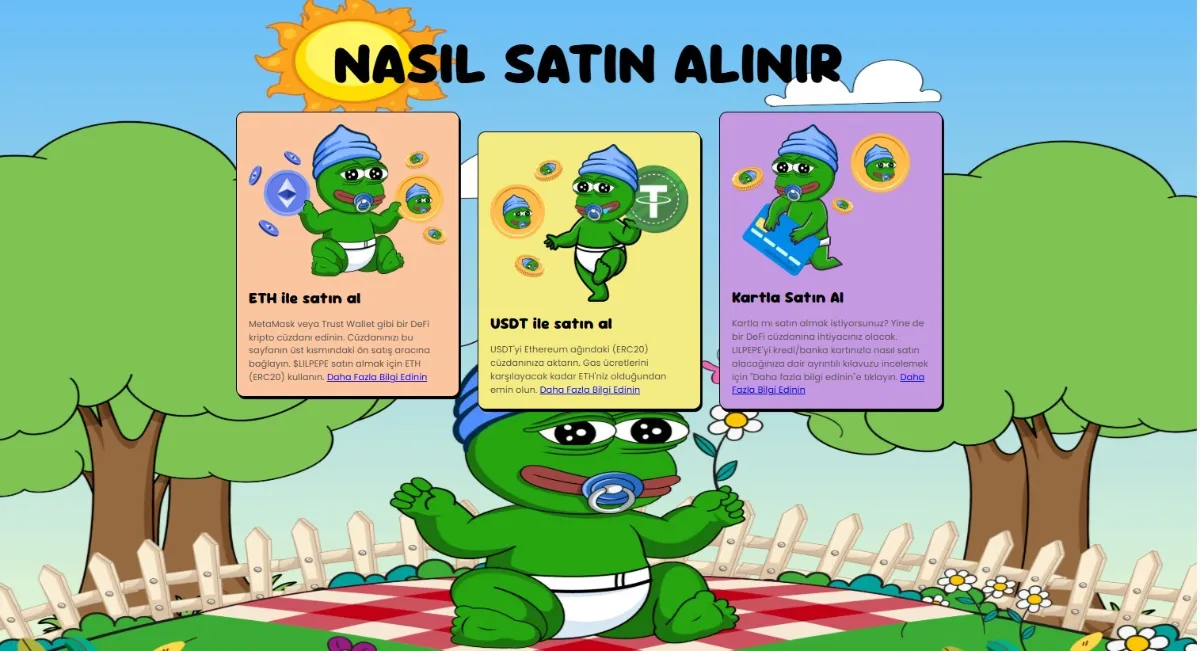LILPEPE Nasıl Alınır?