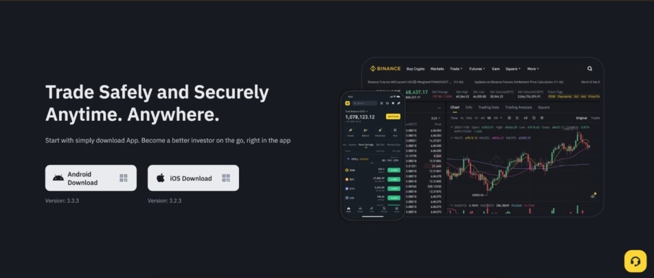 binance incelemesi- binance mobil uygulaması