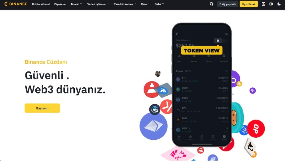 binance incelemesi- binance cüzdan