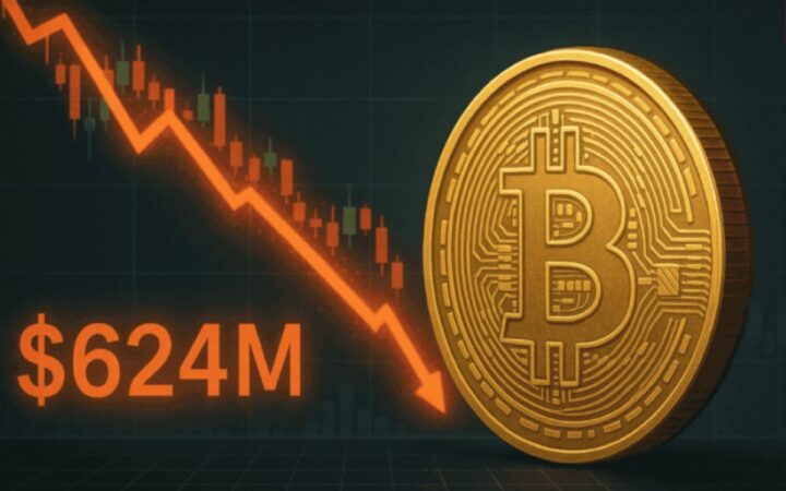 Bitcoin Desteğini Yeniden Kaybederken Kripto Tasfiyeleri 624 Milyon Doları Aştı