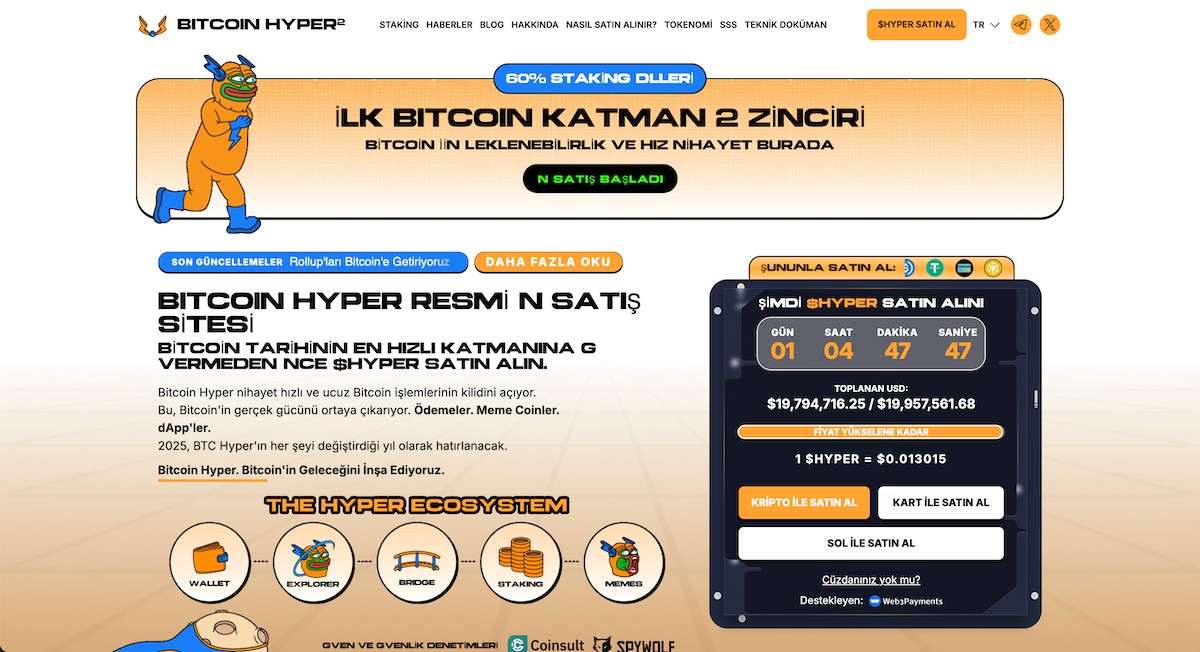 En iyi Ico coin projeleri - Bitcoin Hyper