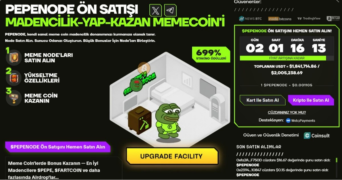 PepeNode ön satışı