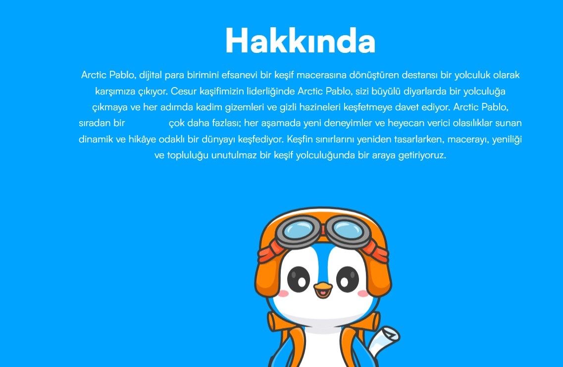 Arctic Pablo Coin hakkında