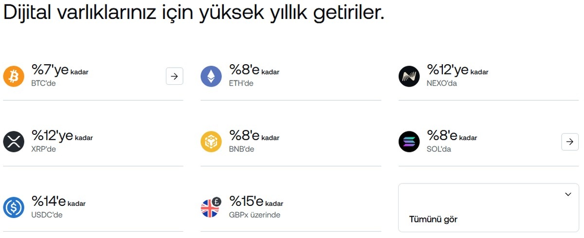 nexo incelemesi- nexo yıllık getiri oranı