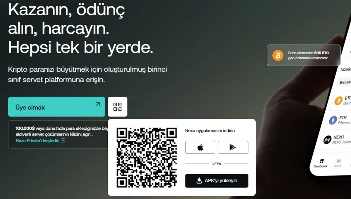 nexo incelemesi- nexo'ya kayıt