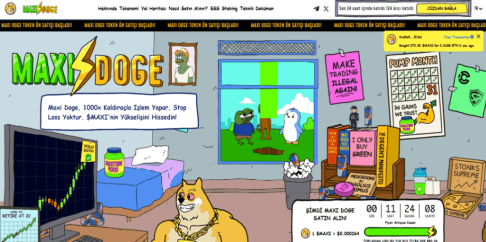 2025 de zengin edecek coinler - Maxi Doge