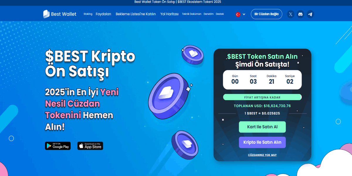 yükselmesi beklenen coinler - Best Wallet Token
