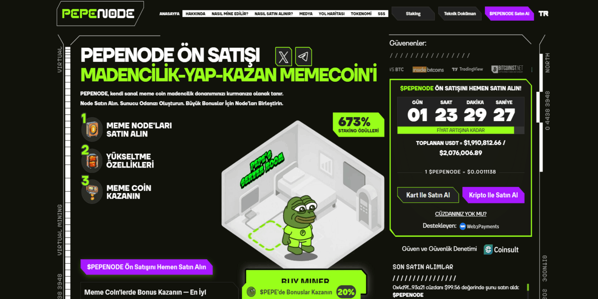 100x yapacak coinler - PepeNode