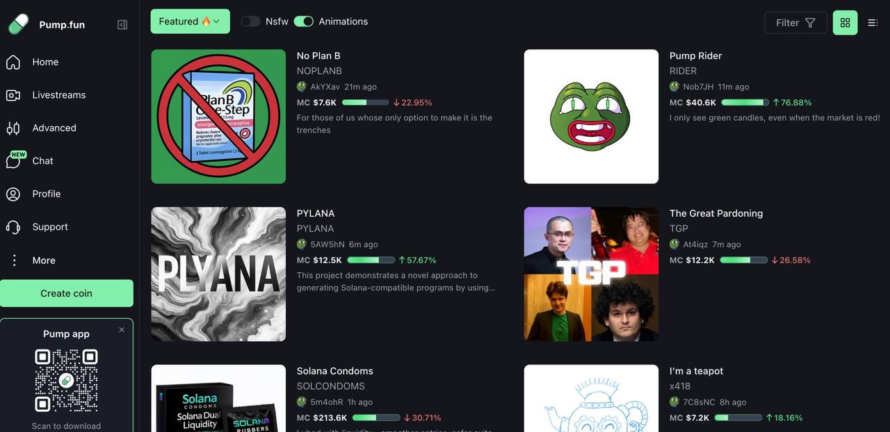 pump.fun token - en çok hangi coin kazandırır