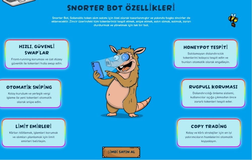 snorter bot özellikleri