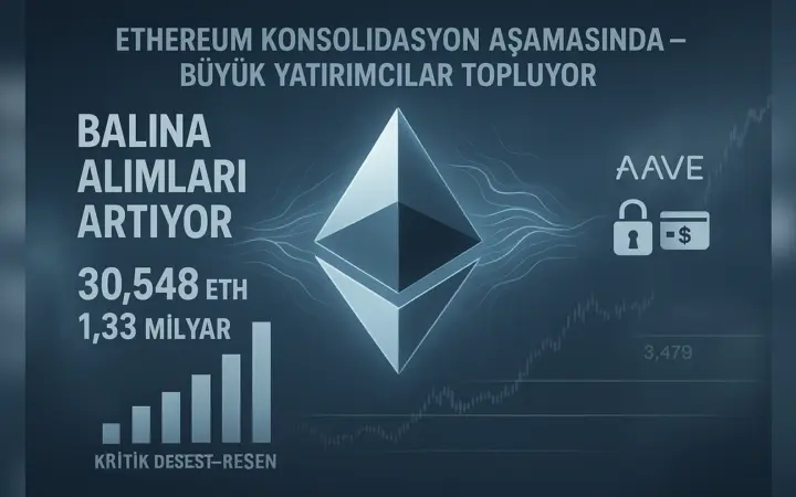 105 Milyon Dolarlık Yeni Alım: Ethereum Balinasının Toplam Yatırımı 1,33 Milyar Dolara Ulaştı