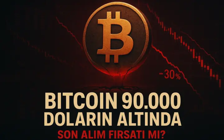 Bitcoin 90 Bin Doların Altına Düştü – Uzmanlar Son Alım Fırsatı Olabileceğini Söylüyor