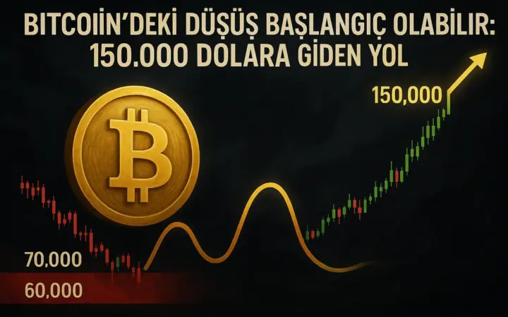 150.000 Dolara Giden Yol – Bitcoin’deki Düşüş Aslında Başlangıç Olabilir