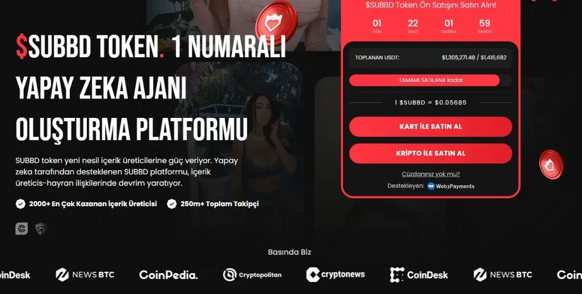 Adım 4: SUBBD Tokenlerini Satın Alın