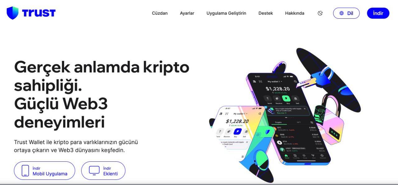 trust wallet en iyi kripto cüzdan