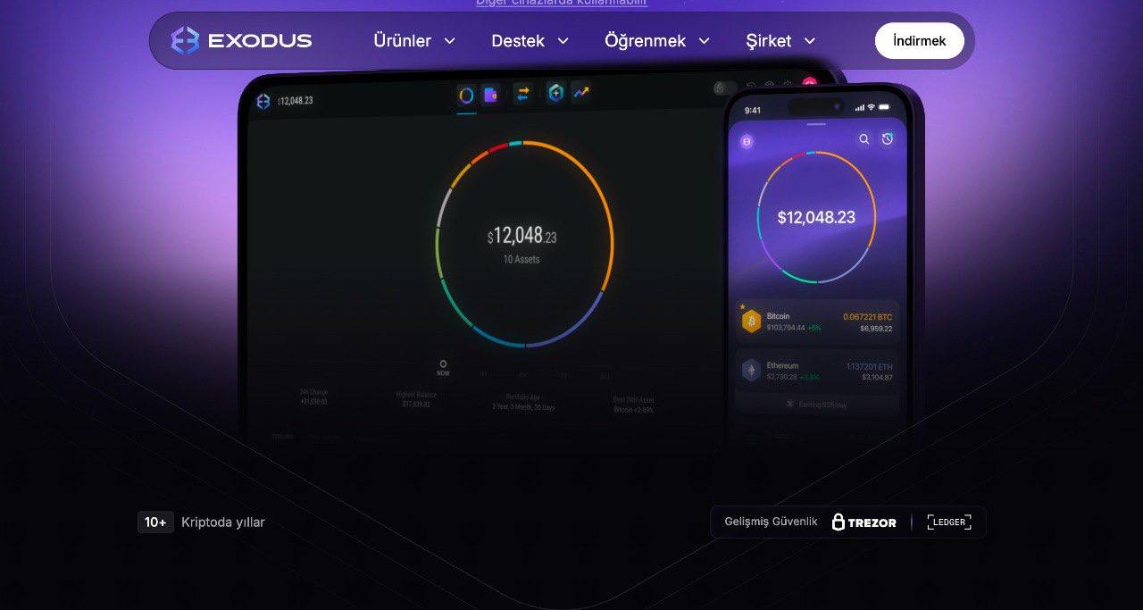 exodus wallet en iyi kripto cüzdanları